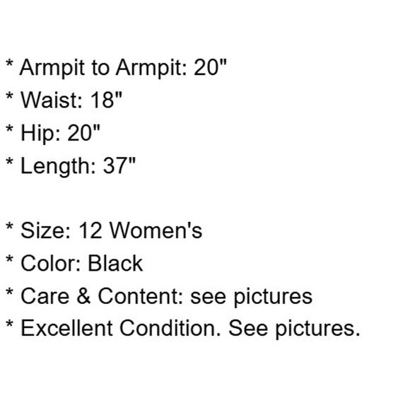 Parisian Room Dress Womens 12 Silk Black Beaded Lined Shoulder Pads LBD Vintage - Picture 4 of 9